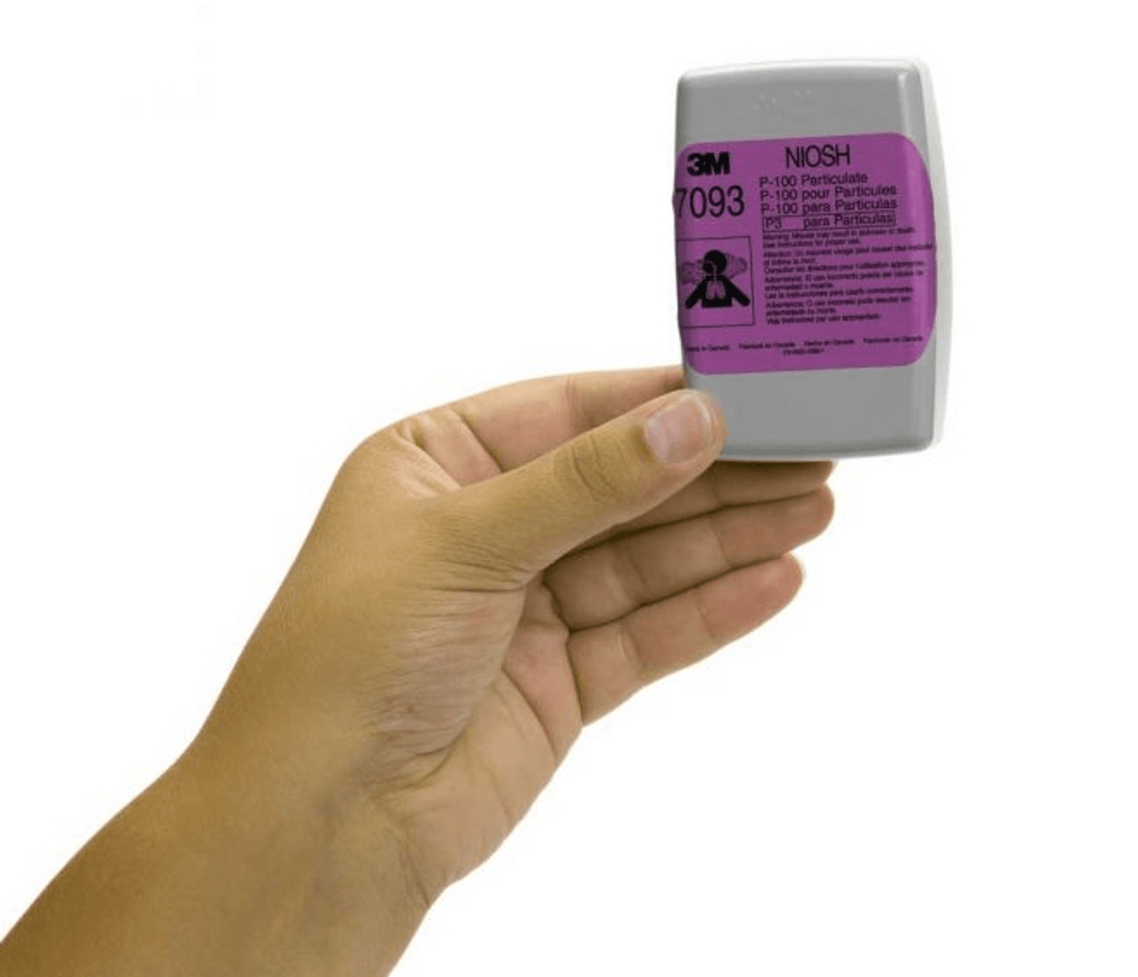 Filtro 3M 7093 P100 para Partículas y Polvos