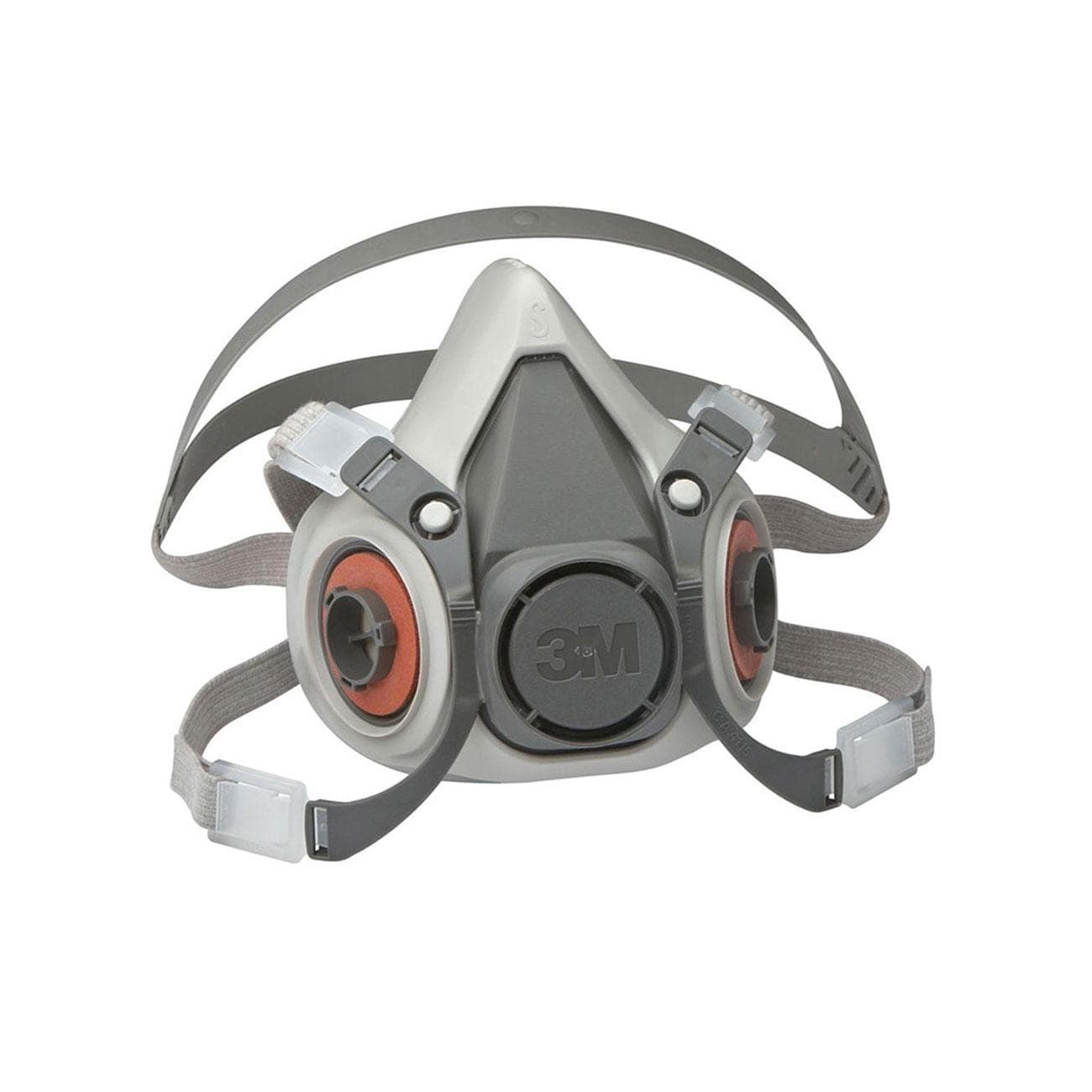 Respirador 3M 6100 Serie 6000 de Medio Rostro, Talla S (1 unidad)
